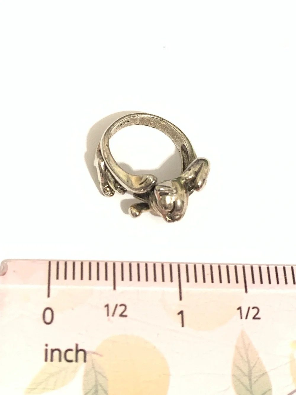 Cat Wrap Ring - Silver Animal Motif